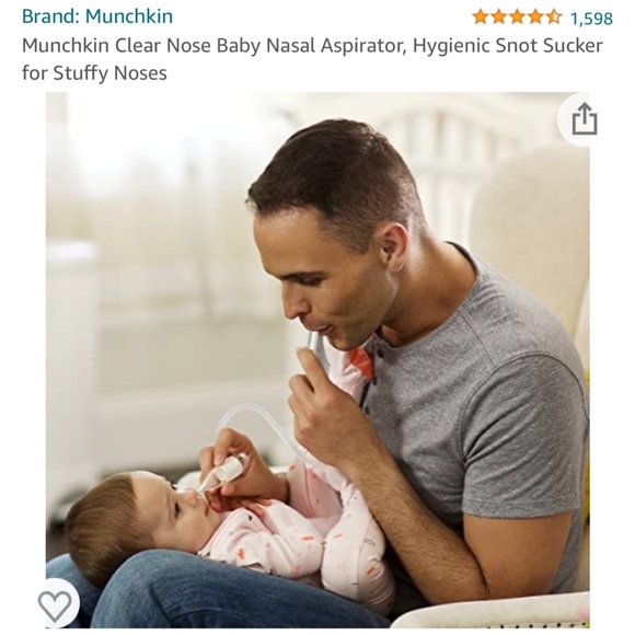 Munchkin Clear Nose Baby Nasal Aspirator - Picture 5 of 9